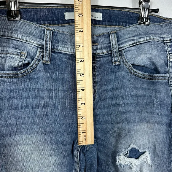 Kancan Distressed Skinny Jeans Size 27 - Picture 9 of 10